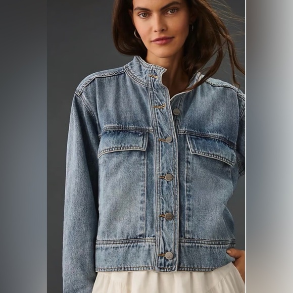 ANTHROPOLOGIE- DEAR JOHN - Denim Jacket - Picture 1 of 10